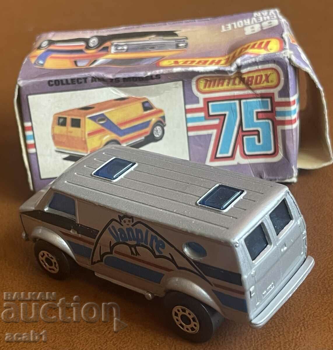 MATCHBOX CHEVY VAMPIRE VAN #68 with price 29.99 BGN | € 15.33 MATCHBOX CHEVY VAMPIRE VAN #68 with price 29.99 BGN | € 15.33
