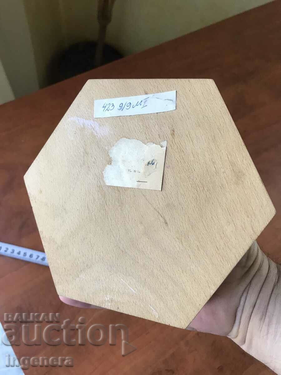 BOX WOOD PYROGRAPH DRAWING ANTIQUE FROM SOCA MOSTRA - 6 BOX WOOD PYROGRAPH DRAWING ANTIQUE FROM SOCA MOSTRA - 6