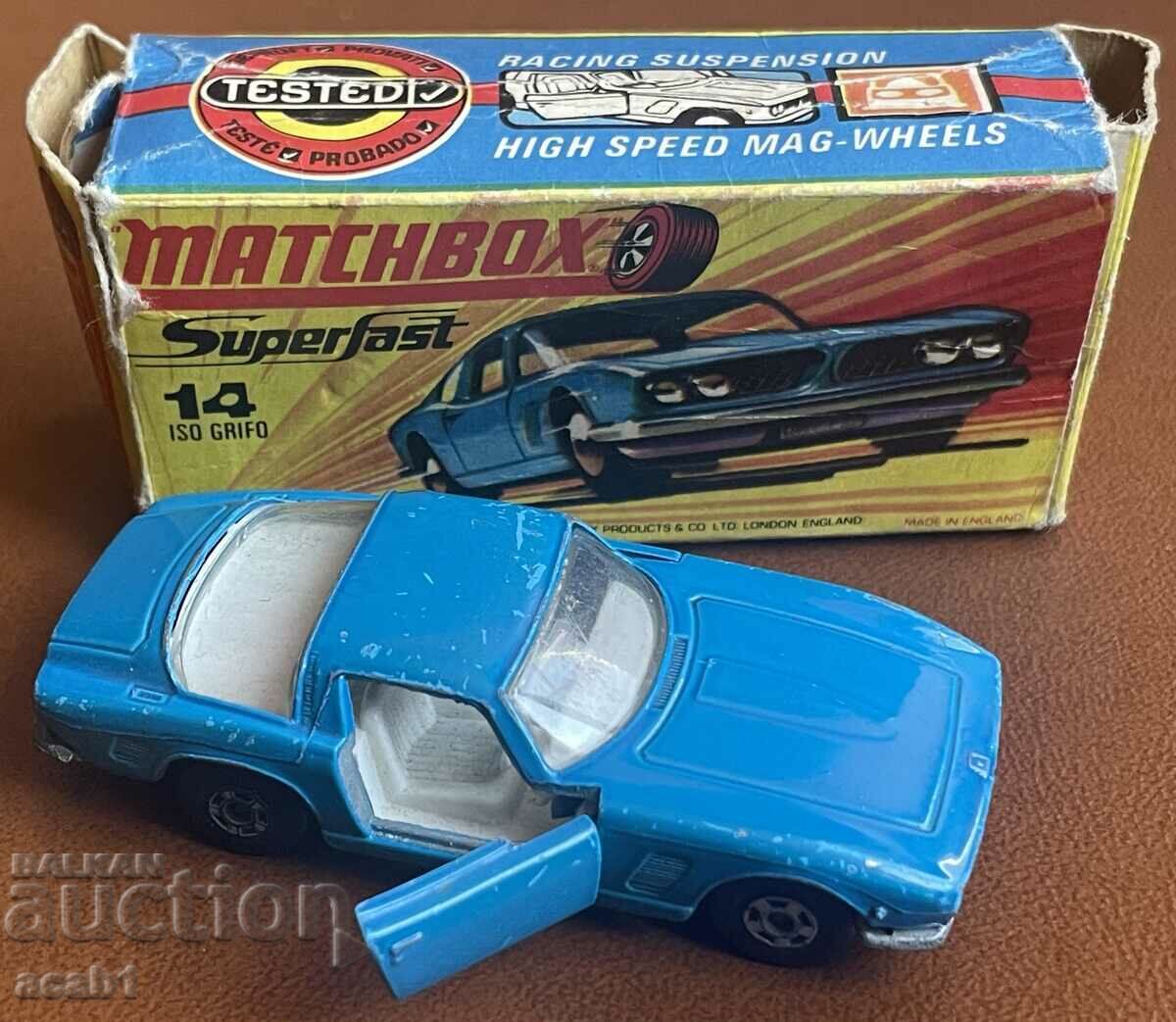 MATCHBOX SUPERFAST #14 ISO GRIFO COUPE LIGHT BLUE