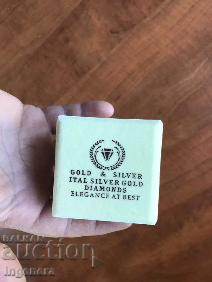 PRESSED CARDBOARD JEWELERY BOX with price 5.00 BGN | € 2.56 PRESSED CARDBOARD JEWELERY BOX with price 5.00 BGN | € 2.56