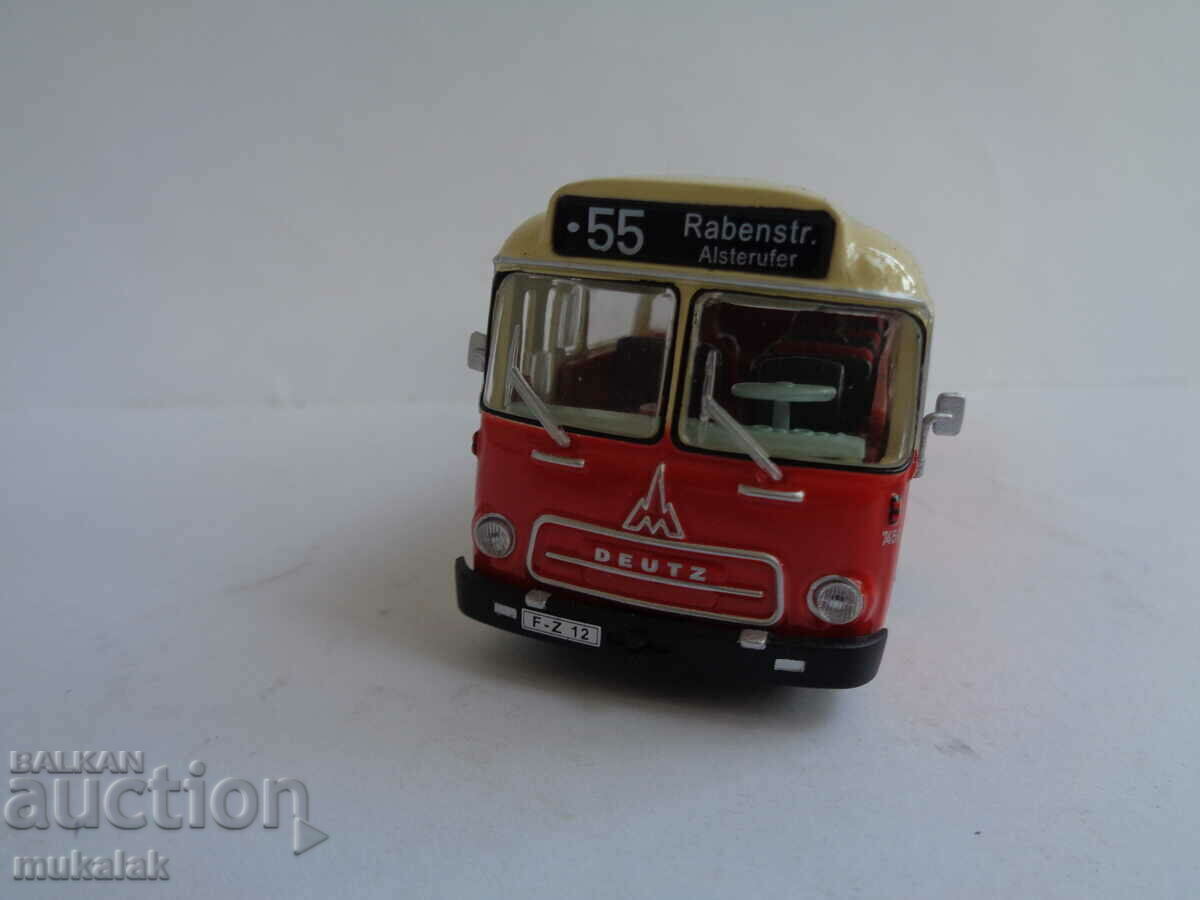 Auction 1:72 MAGIRUS DEUTZ SATURN 1957 TROLLEY BUS RETRO MODEL Auction 1:72 MAGIRUS DEUTZ SATURN 1957 TROLLEY BUS RETRO MODEL