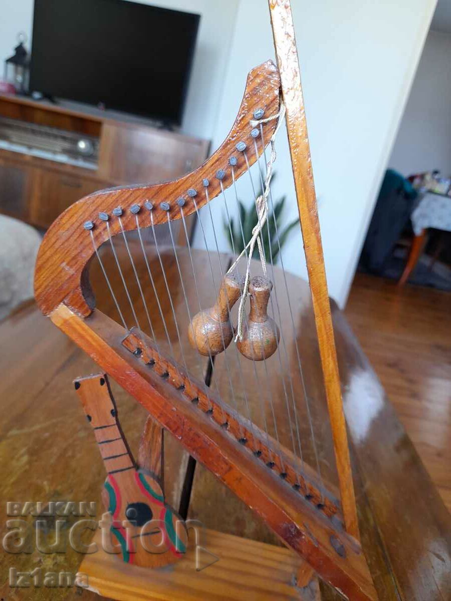 Old wooden musical souvenir, decoration with price 47.00 BGN | € 24.03 Old wooden musical souvenir, decoration with price 47.00 BGN | € 24.03