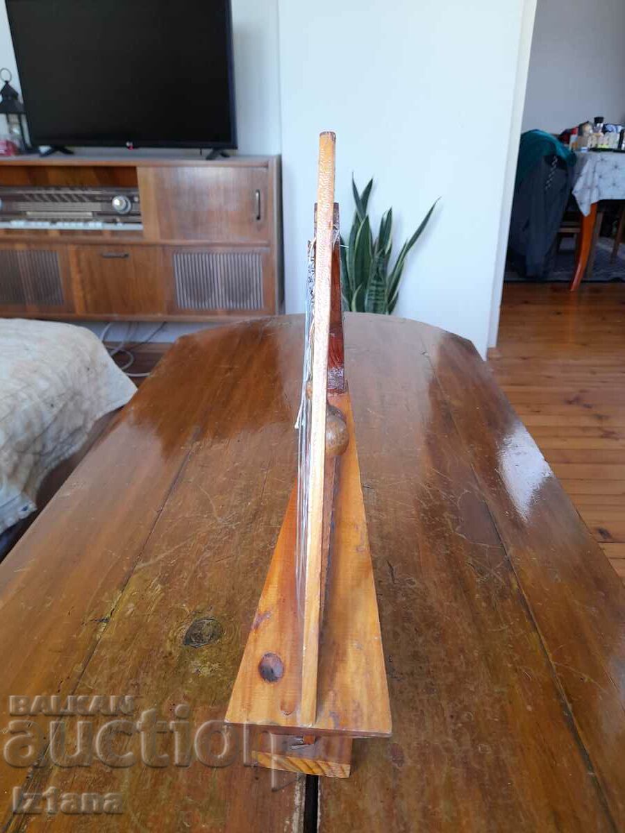 Old wooden musical souvenir, decoration - 7 Old wooden musical souvenir, decoration - 7