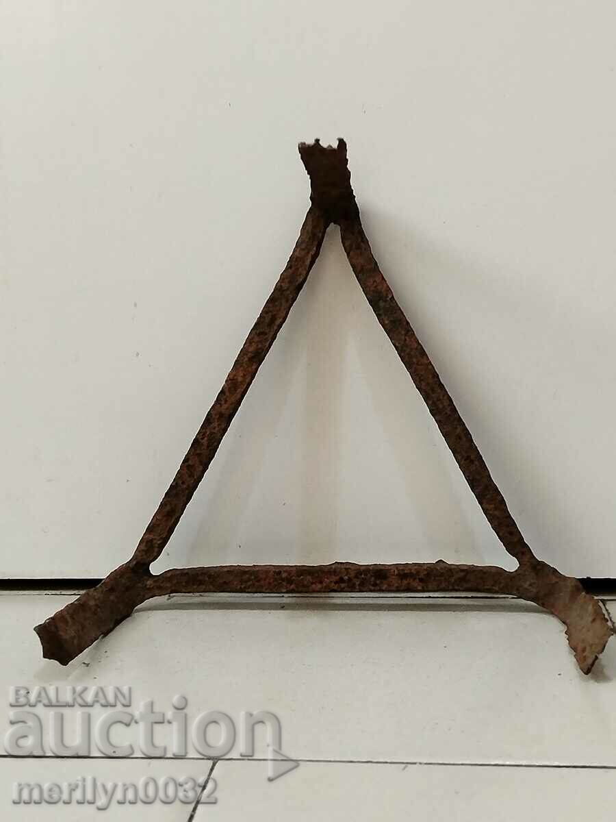 Auction  Old forged Sazhek Pyrostia wrought iron Pyrostia