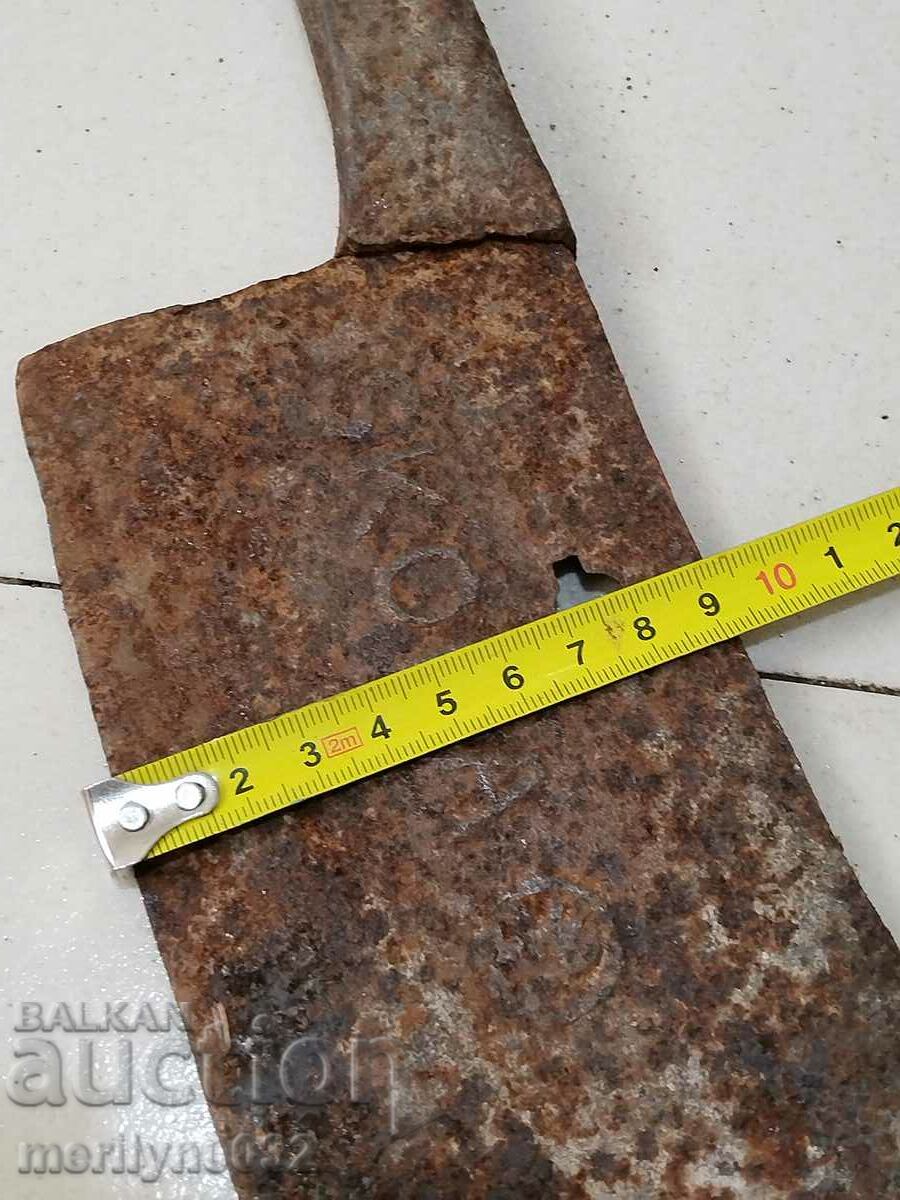 Old forged satyr SKODA axe, axe, knife, machete - 6 Old forged satyr SKODA axe, axe, knife, machete - 6