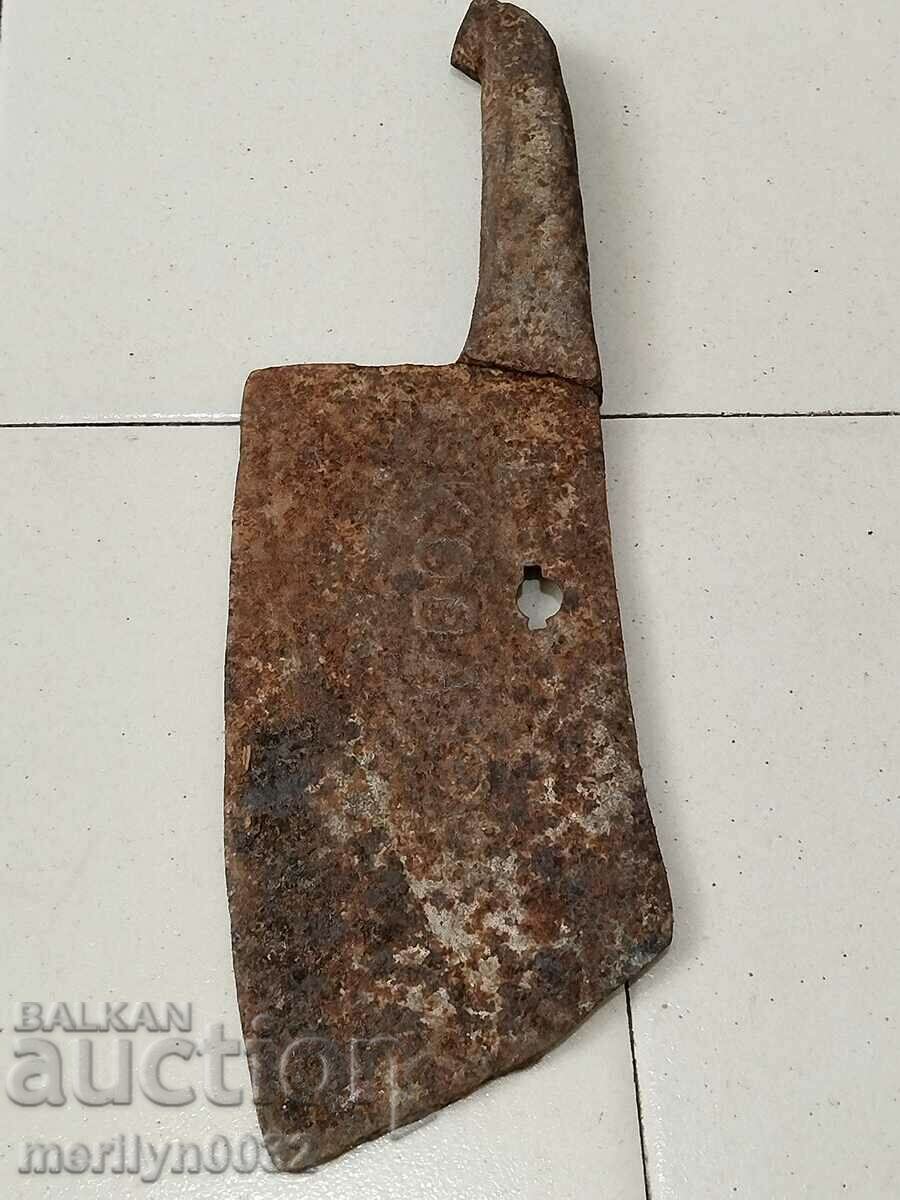 Old forged satyr SKODA axe, axe, knife, machete - 7 Old forged satyr SKODA axe, axe, knife, machete - 7