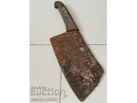 Old forged satyr SKODA axe, axe, knife, machete