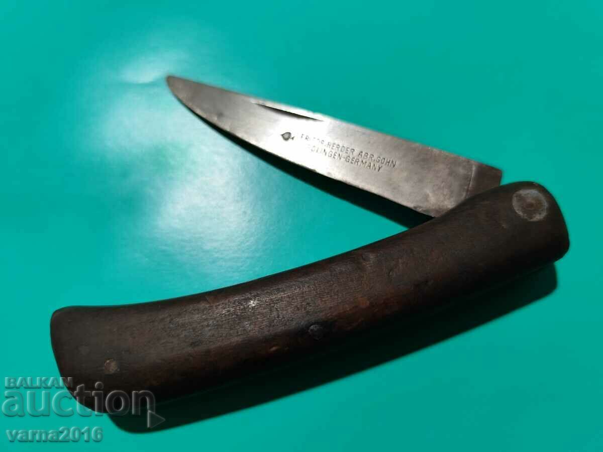 Old Pocket Folding Knife SOLINGEN