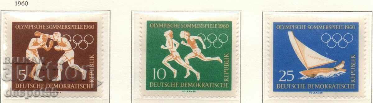 1960. ΛΔΓ. Ολυμπιακοί Αγώνες - Ρώμη, Ιταλία.