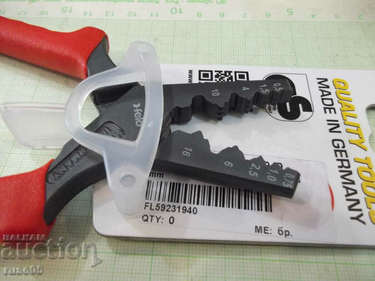 Πένσα πτύχωσης "FELO 1000V 0,5 - 16 mm" καινούργια - 6 Πένσα πτύχωσης "FELO 1000V 0,5 - 16 mm" καινούργια - 6