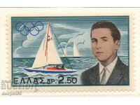 1960. Grecia. Medalia de aur prințului moștenitor Constantin