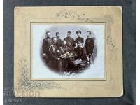 Стара снимка Бр. Черневи офицери саби  1901