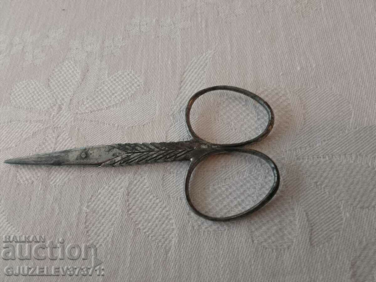 Old needlework scissors