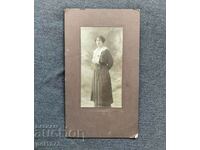 Стара снимка Ф. Грабнер   портрет млада жена 1920