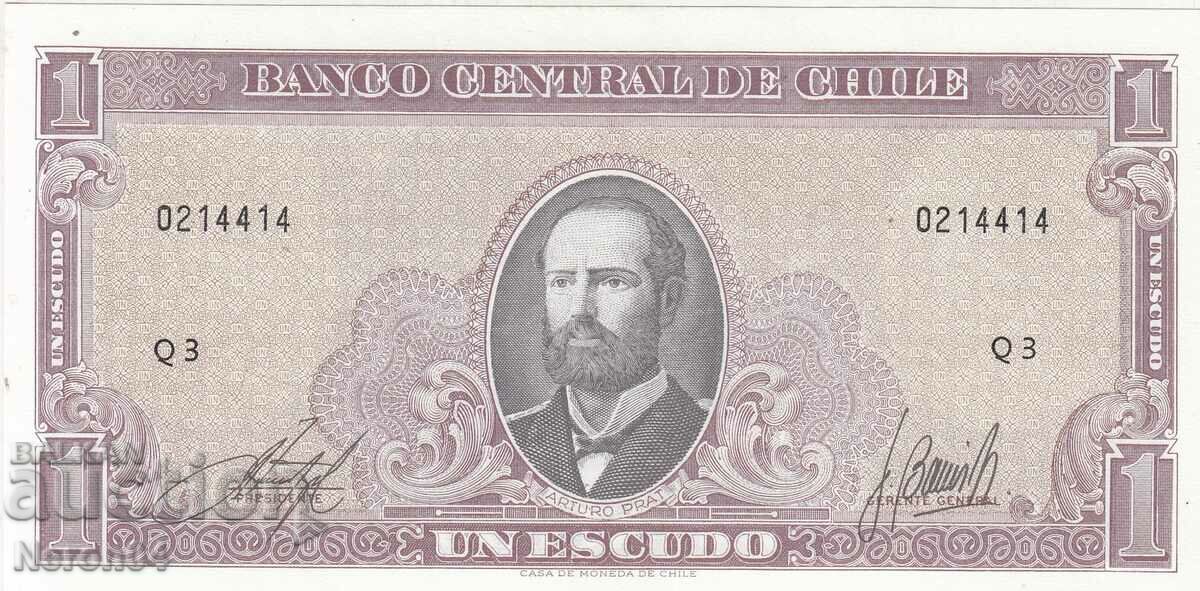 1 ескудо 1964, Чили