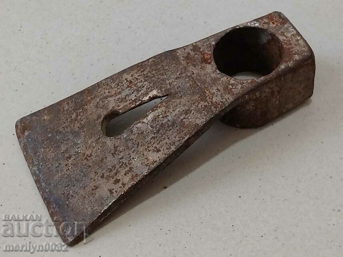 Delivery of Carpenter's adze with craftsman's stamp ax knife tool Delivery of Carpenter's adze with craftsman's stamp ax knife tool