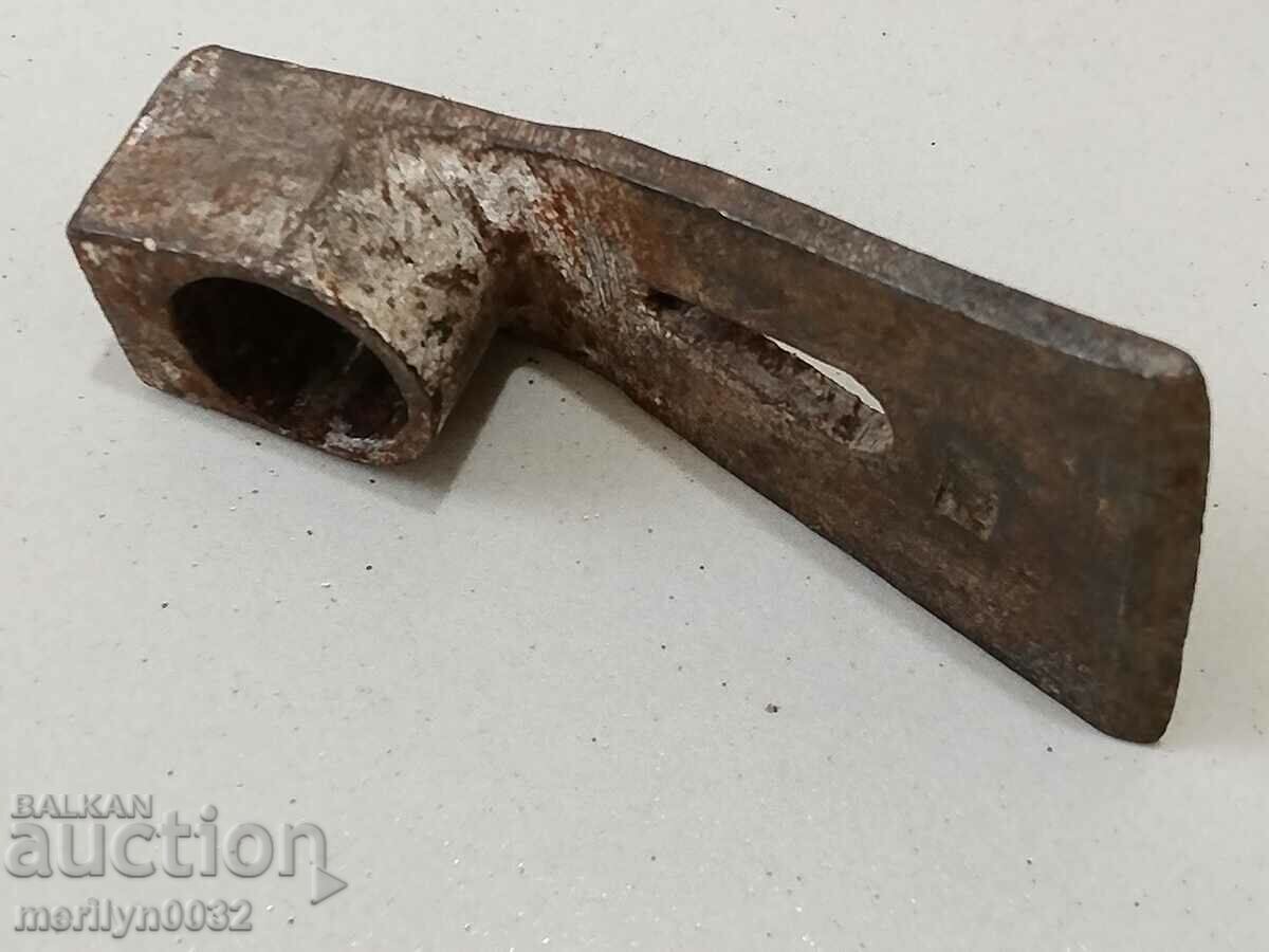 Carpenter's adze with craftsman's stamp ax knife tool - 5 Carpenter's adze with craftsman's stamp ax knife tool - 5