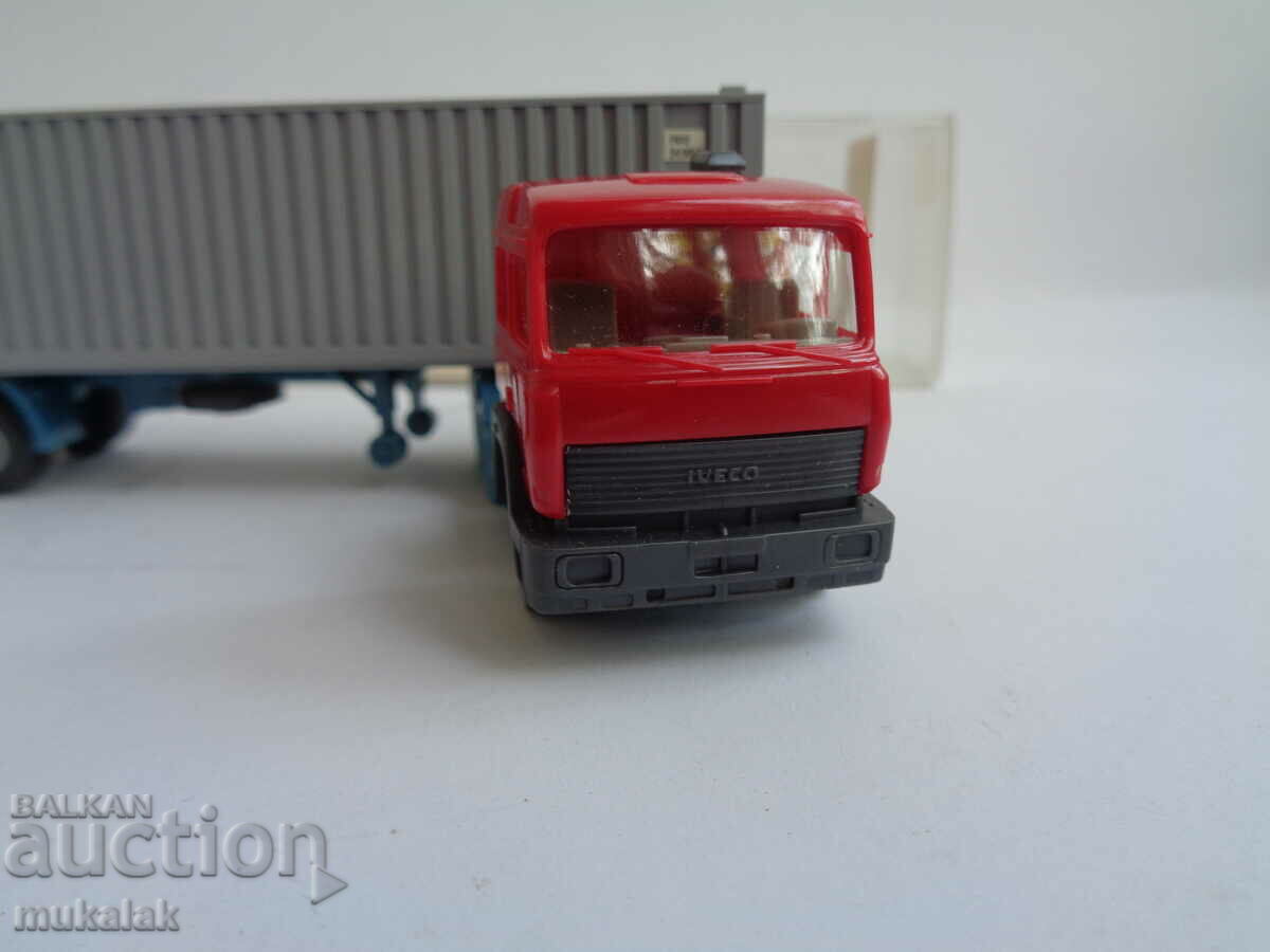 Delivery of WIKING H0 1/87 IVECO CONTAINER TRUCK MODEL TOY TROLLEY Delivery of WIKING H0 1/87 IVECO CONTAINER TRUCK MODEL TOY TROLLEY