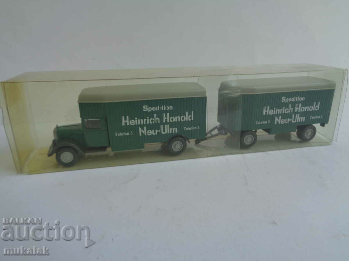 WIKING H0 1/87 MERCEDES BENZ TRUCK MODEL TOY TROLLEY - 5 WIKING H0 1/87 MERCEDES BENZ TRUCK MODEL TOY TROLLEY - 5