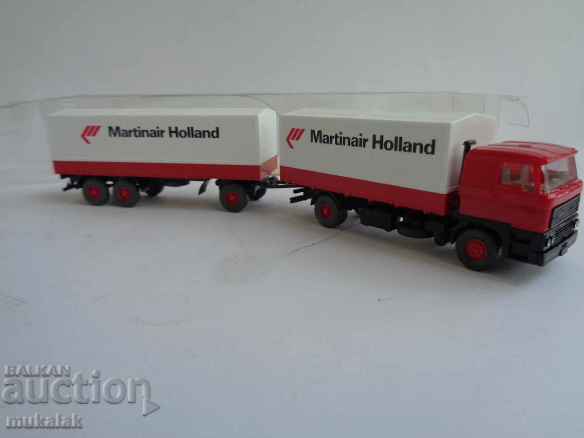 Auction WIKING H0 1/87 DAF TRUCK MODEL TOY TROLLEY Auction WIKING H0 1/87 DAF TRUCK MODEL TOY TROLLEY