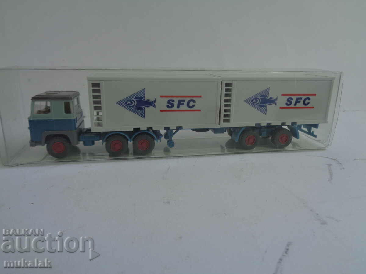 WIKING H0 1/87 SCANIA TRUCK MODEL TOY TROLLEY - 6