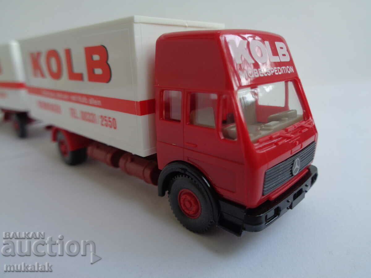 Auction WIKING H0 1/87 MERCEDES BENZ TRUCK MODEL TOY TROLLEY Auction WIKING H0 1/87 MERCEDES BENZ TRUCK MODEL TOY TROLLEY