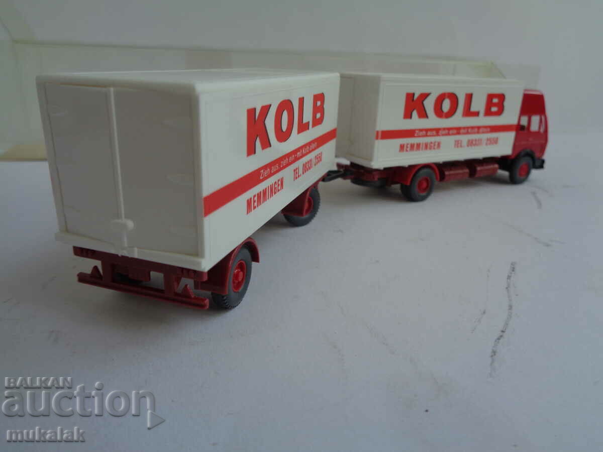 WIKING H0 1/87 MERCEDES BENZ TRUCK MODEL TOY TROLLEY - 5 WIKING H0 1/87 MERCEDES BENZ TRUCK MODEL TOY TROLLEY - 5