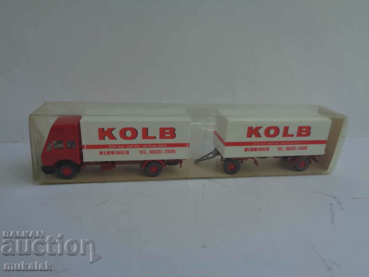 WIKING H0 1/87 MERCEDES BENZ TRUCK MODEL TOY TROLLEY - 6 WIKING H0 1/87 MERCEDES BENZ TRUCK MODEL TOY TROLLEY - 6