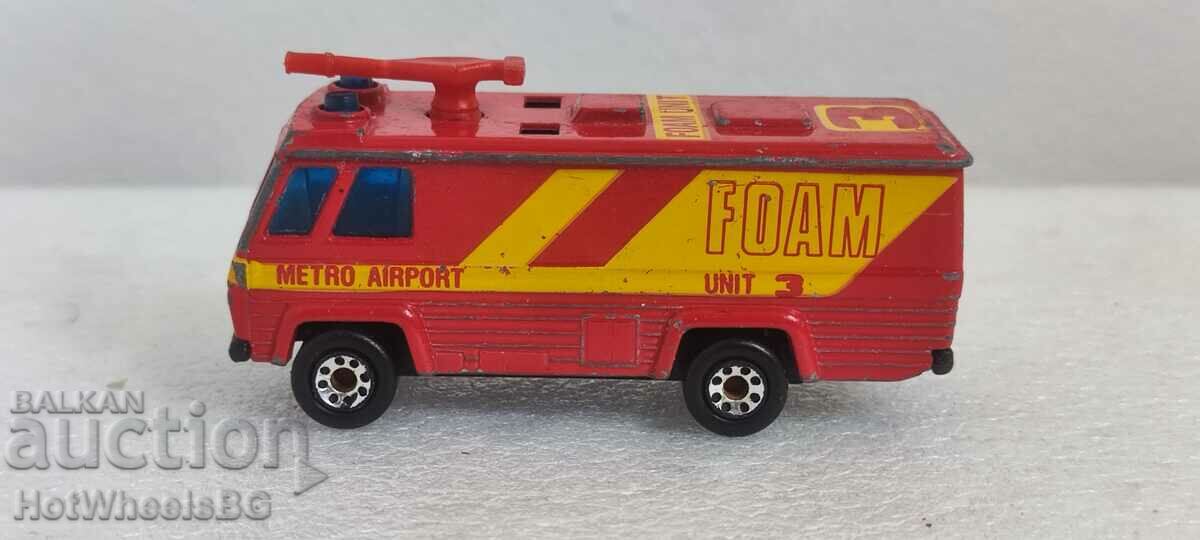 Cutia de chibrituri LESNEY- Comandă de pompieri, stație de pompieri MB-45