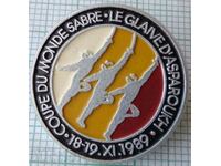 16682 Badge - Fencing World Cup 1989