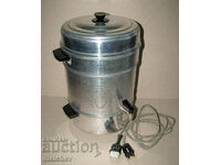 Unused Russian electric aluminum juicer with cable, clean