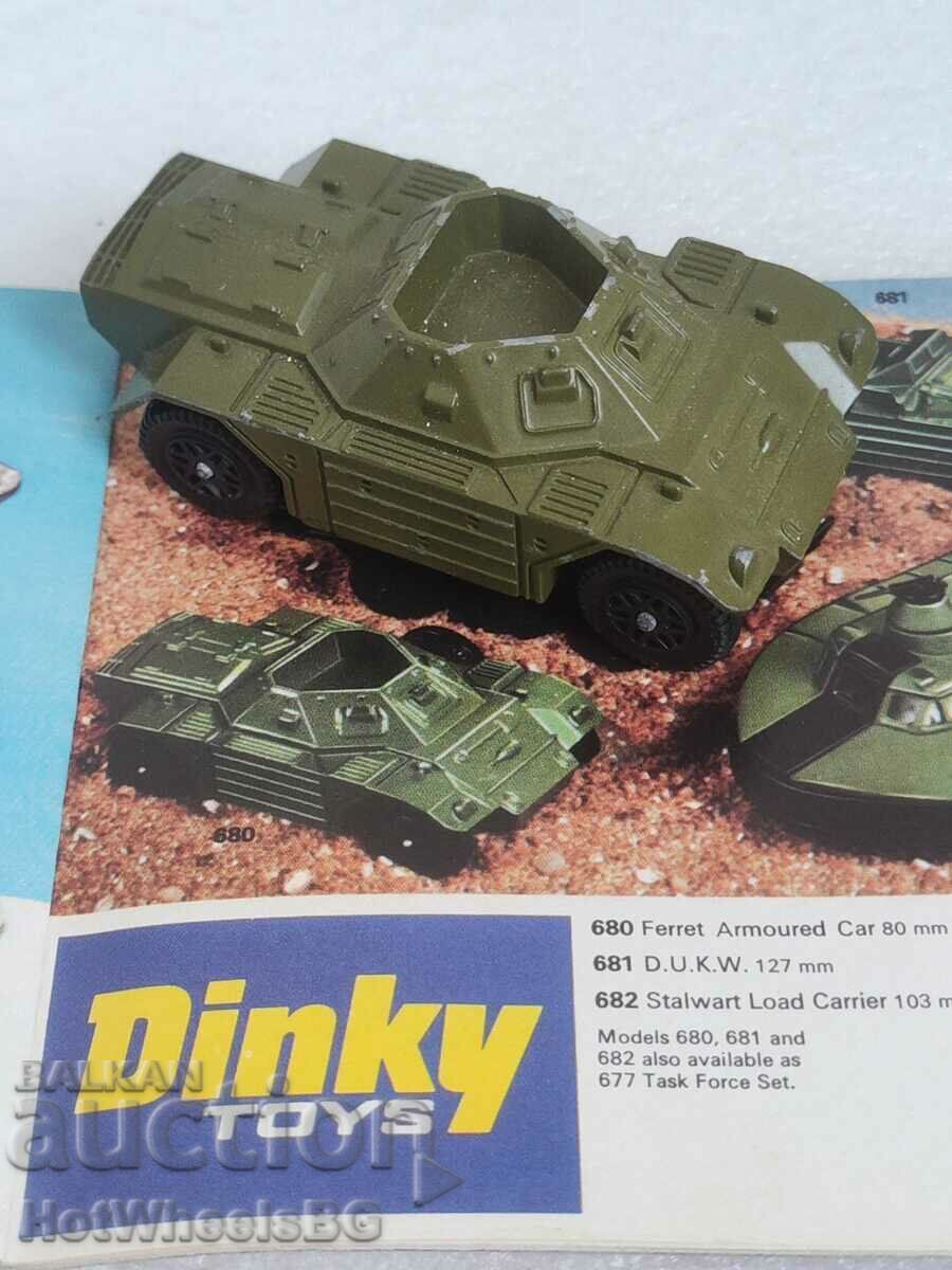 DINKY TOYS Meccano -No 680 Ferret Armored - 7