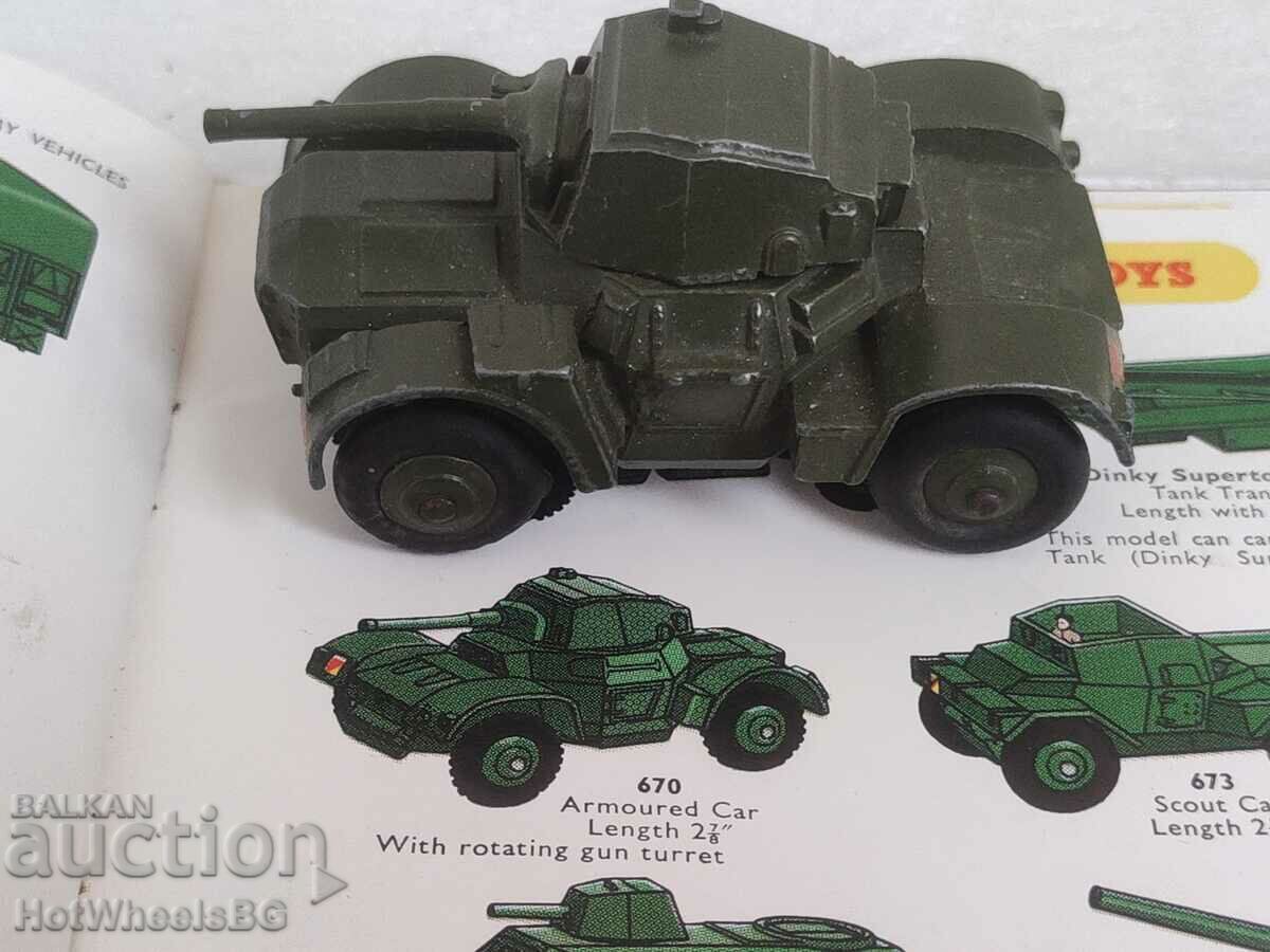 DINKY TOYS Meccano -No 670 Armored Car - 7