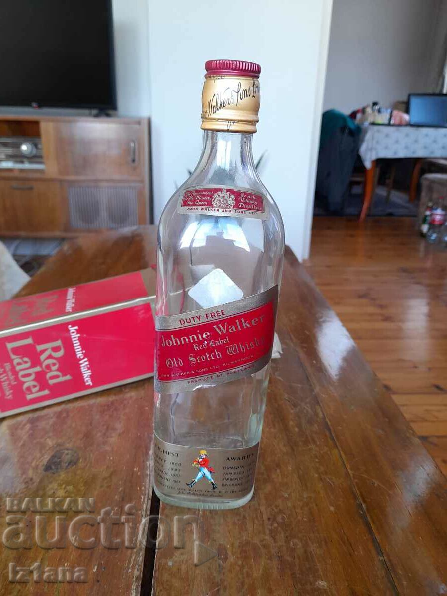 An old bottle of Johnnie Walker - 5 An old bottle of Johnnie Walker - 5