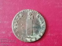 1841 Haiti 2 centimes
