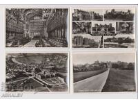 4 carduri vechi - Marea Britanie nefolosite