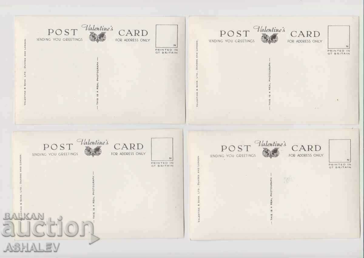 4 παλιές κάρτες - Μεγάλη Βρετανία αχρησιμοποίητη με τιμή 6.00 BGN | € 3.07 4 παλιές κάρτες - Μεγάλη Βρετανία αχρησιμοποίητη με τιμή 6.00 BGN | € 3.07