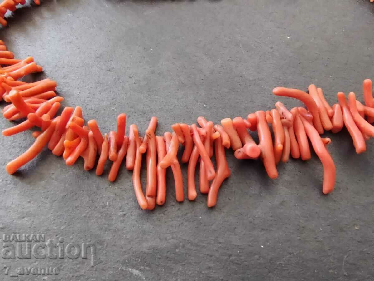 Necklace, necklace, old jewelry, natural corals, 11.07.24 with price 199.00 BGN | € 101.75 Necklace, necklace, old jewelry, natural corals, 11.07.24 with price 199.00 BGN | € 101.75
