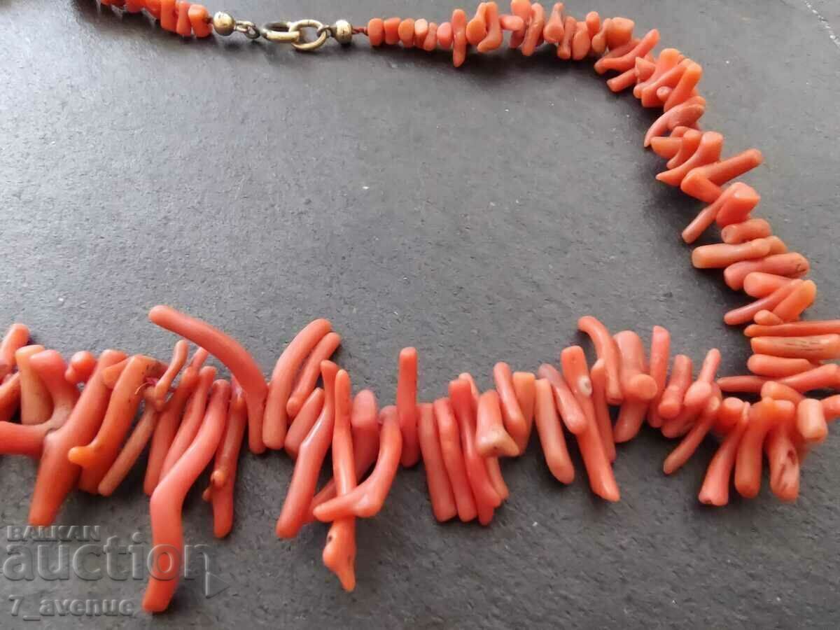 Auction Necklace, necklace, old jewelry, natural corals, 11.07.24 Auction Necklace, necklace, old jewelry, natural corals, 11.07.24