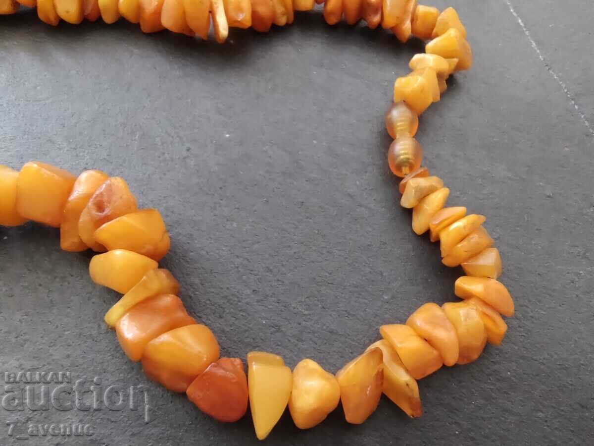 Auction Necklace, necklace, old jewelry, natural amber, 11.07.24 Auction Necklace, necklace, old jewelry, natural amber, 11.07.24