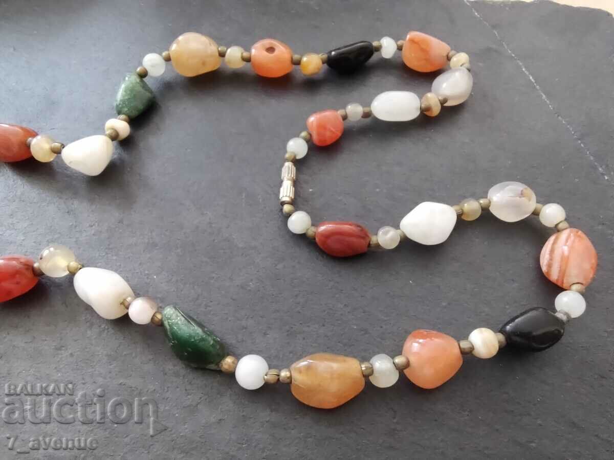 Auction Necklace, necklace, old jewelry, natural stones 11.07.24 Auction Necklace, necklace, old jewelry, natural stones 11.07.24