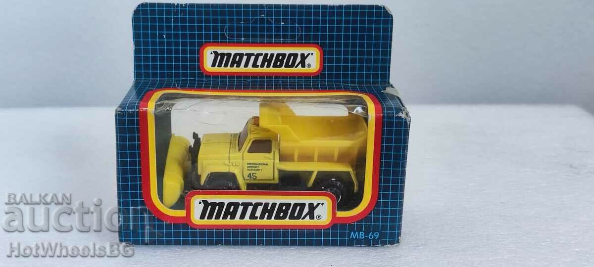MATCHBOX LESNEY. No MB 69 Snow Plough Chasse Neige