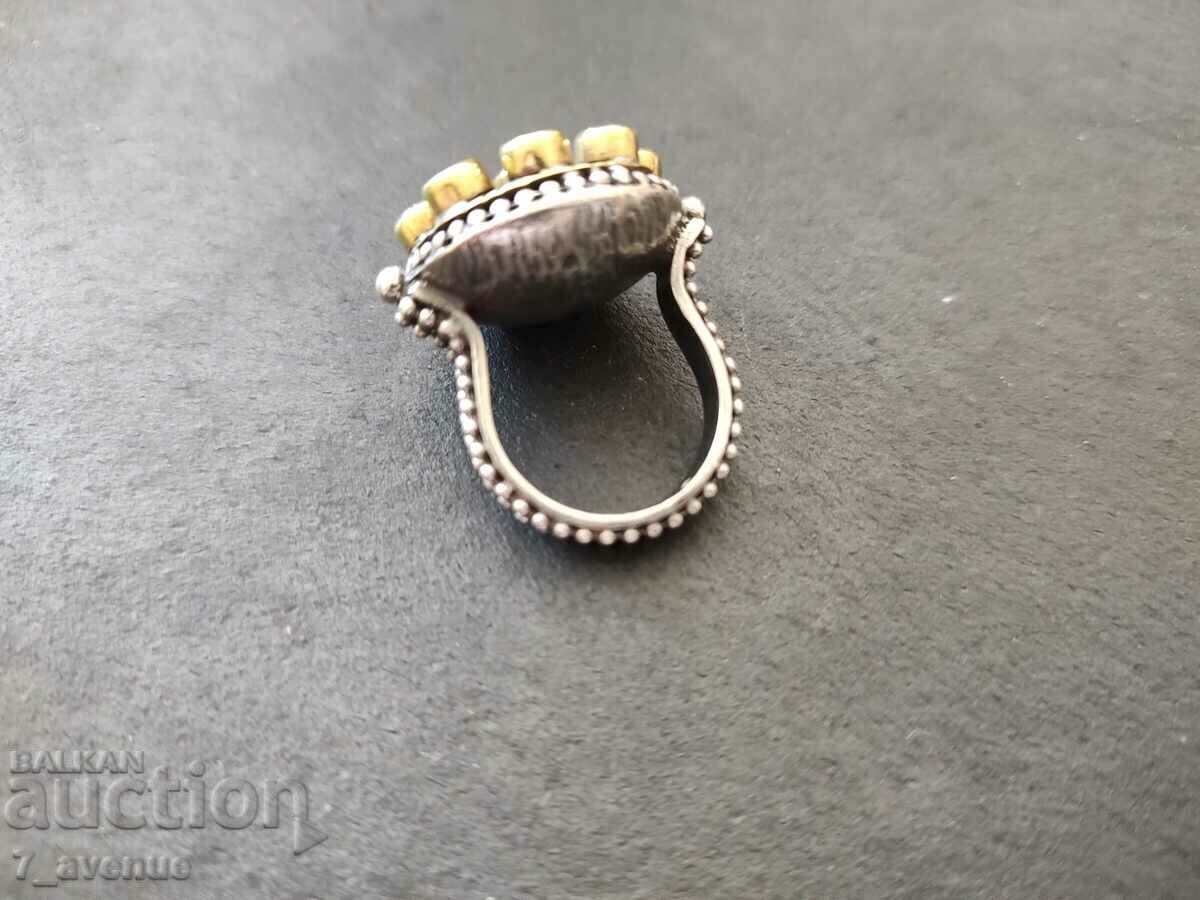 Old RING, silver and natural stones, 11.07.2024 with price 299.00 BGN | € 152.88 Old RING, silver and natural stones, 11.07.2024 with price 299.00 BGN | € 152.88