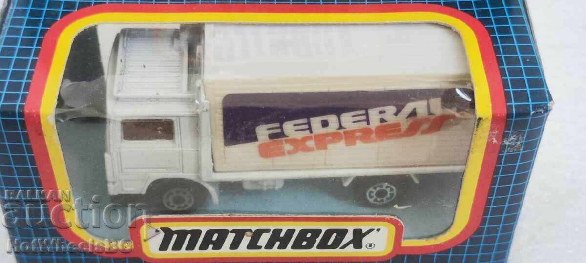 CUTIA DE chibrituri LESNEY. No MB 62 Volvo Container Truck "Fedex" cu preț 20.00 BGN | € 10.23