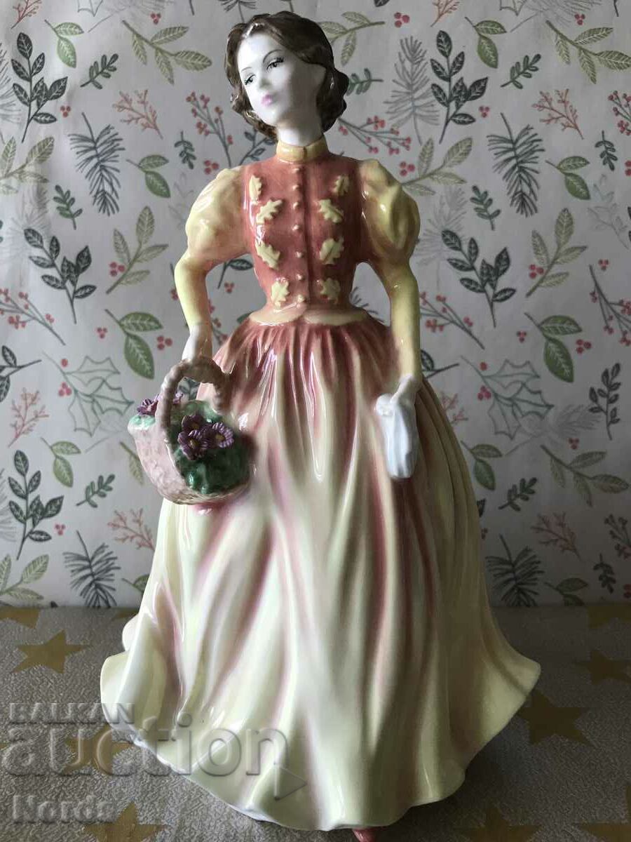 A beautiful ROYAL DOULTON porcelain figurine