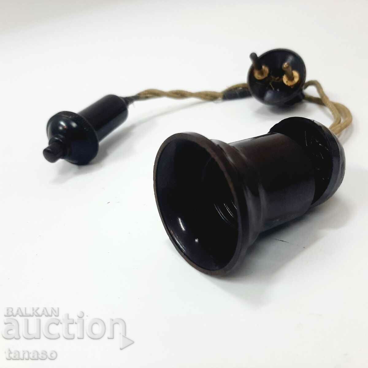 Old Bakelite Lamp Parts(11.5) - 5 Old Bakelite Lamp Parts(11.5) - 5