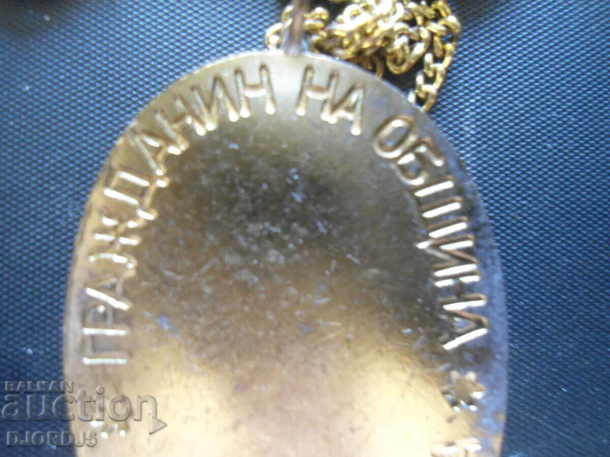 Delivery of Old plaque, Citizen of Byala Slatina municipality Delivery of Old plaque, Citizen of Byala Slatina municipality