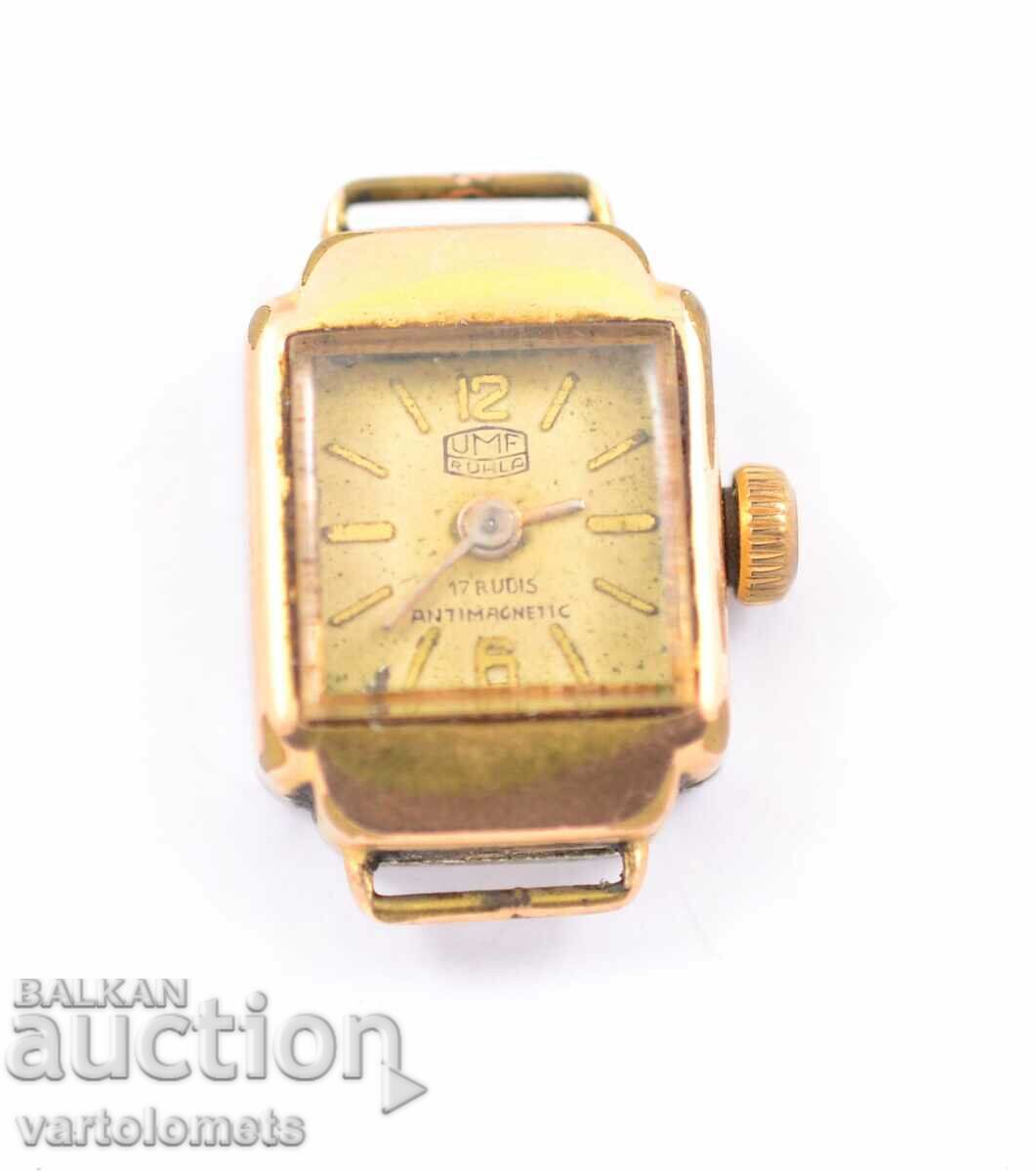 20Mk UMF RUHA Gold Plated Women's Watch - Works