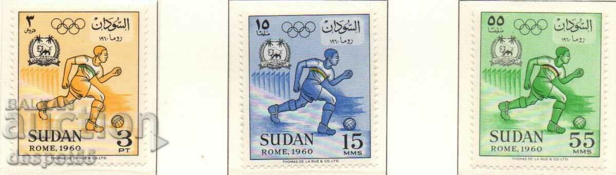 1960. Σουδάν. Ολυμπιακοί Αγώνες - Ρώμη, Ιταλία.