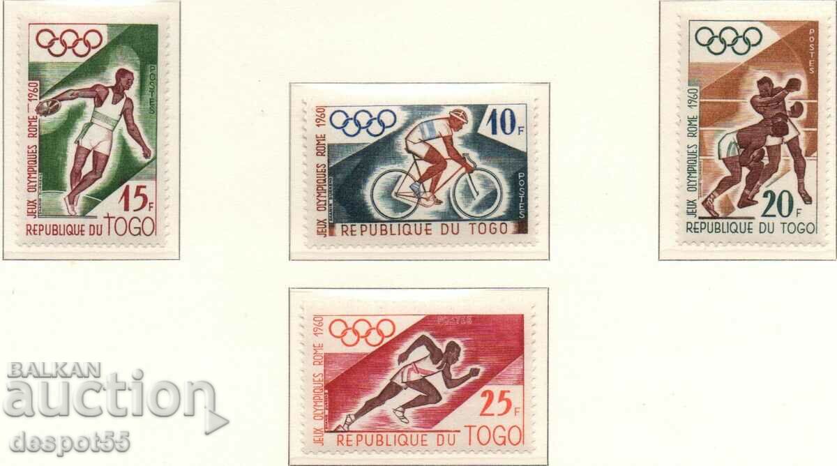 1960. Τόγκο. Ολυμπιακοί Αγώνες - Ρώμη, Ιταλία.